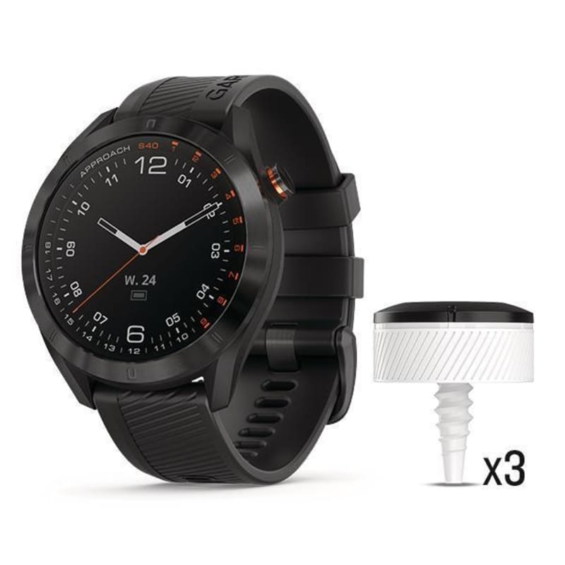 Garmin Approach S40 and CT10 Bundle | Golf GPS Watch