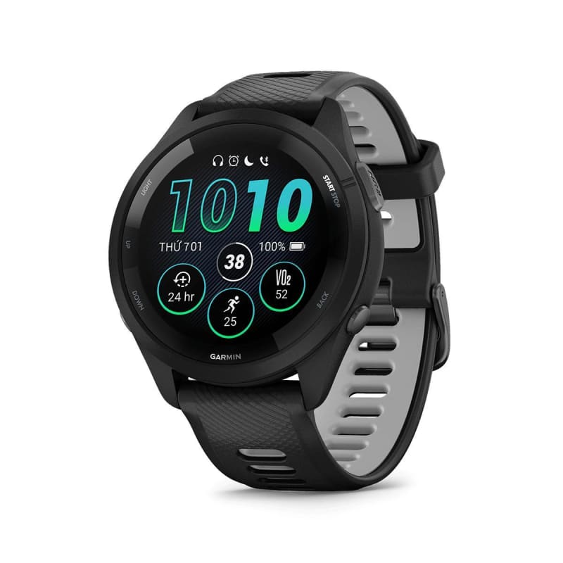 Garmin Forerunner 265 - Nếu bạn là người yêu thích thể dục và thói quen vận động thì không thể bỏ qua chiếc đồng hồ Garmin Forerunner 265 - một sự kết hợp hoàn hảo giữa công nghệ và tính năng tối ưu. Với nhiều tính năng đáng kinh ngạc, bao gồm đo nhịp tim, đo bước chạy và hỗ trợ đường chạy, chiếc đồng hồ này sẽ giúp bạn nâng cao kỹ năng của mình, đồng thời đem lại cho bạn cảm giác thoải mái khi có những buổi tập luyện căng thẳng. Xem chi tiết hình ảnh liên quan để biết thêm chi tiết!