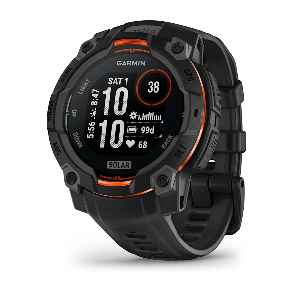 Garmin Instinct® 3 | Rugged Solar Smartwatch with GPS | 45mm