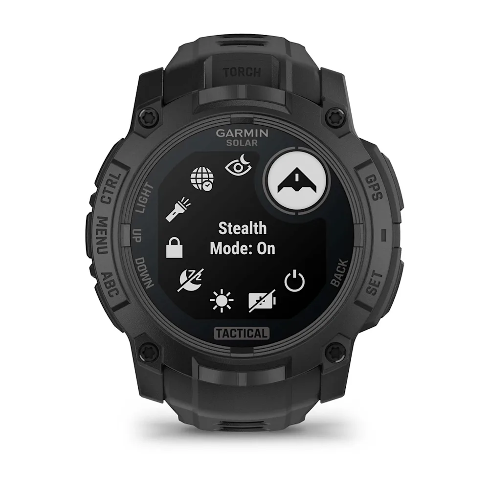 大割引 Solar 3 Instinct Garmin – mm 50 | Smartwatch AMOLED Tactical 時計