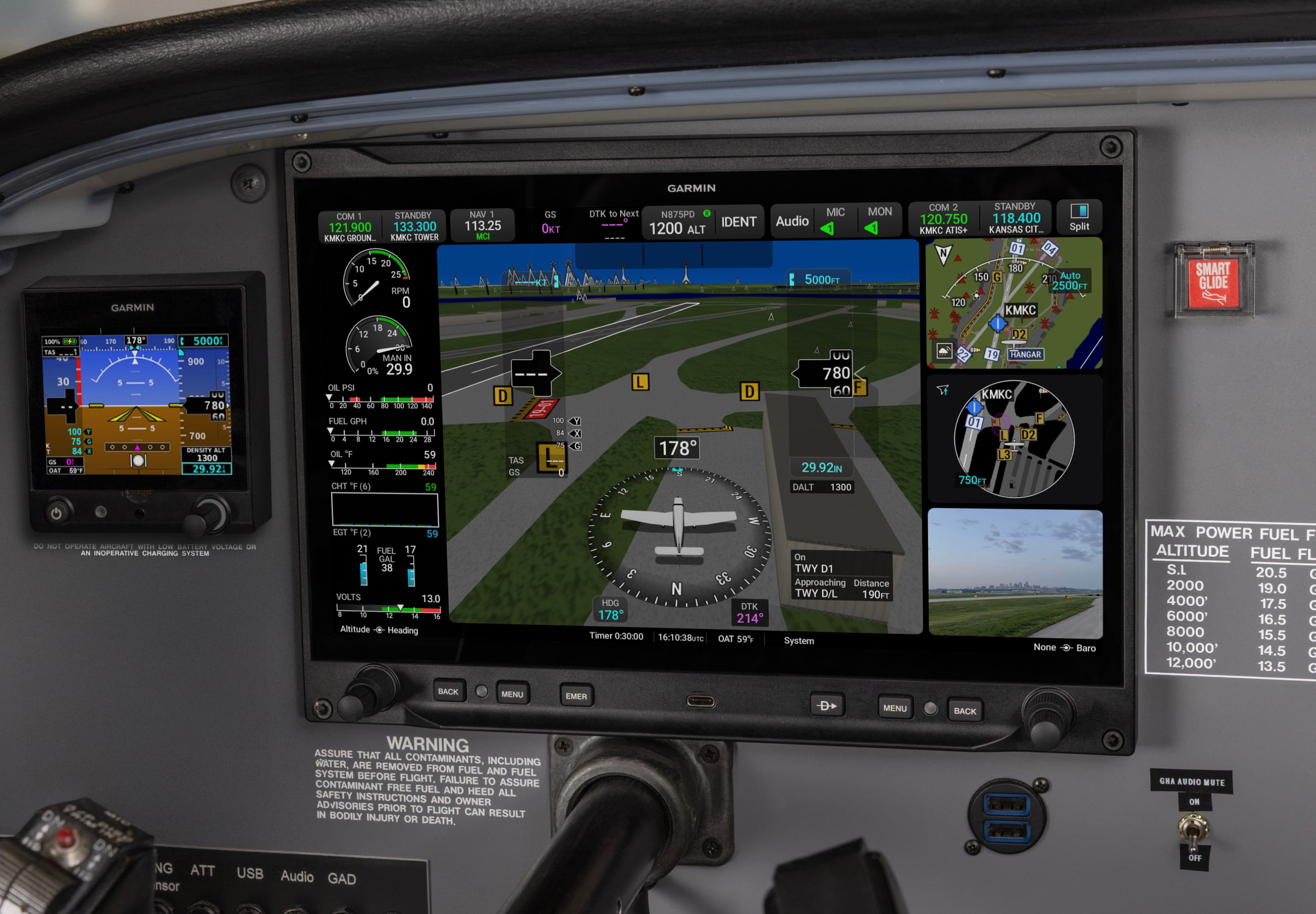Garmin AXIS advanced flight and safety capabilities