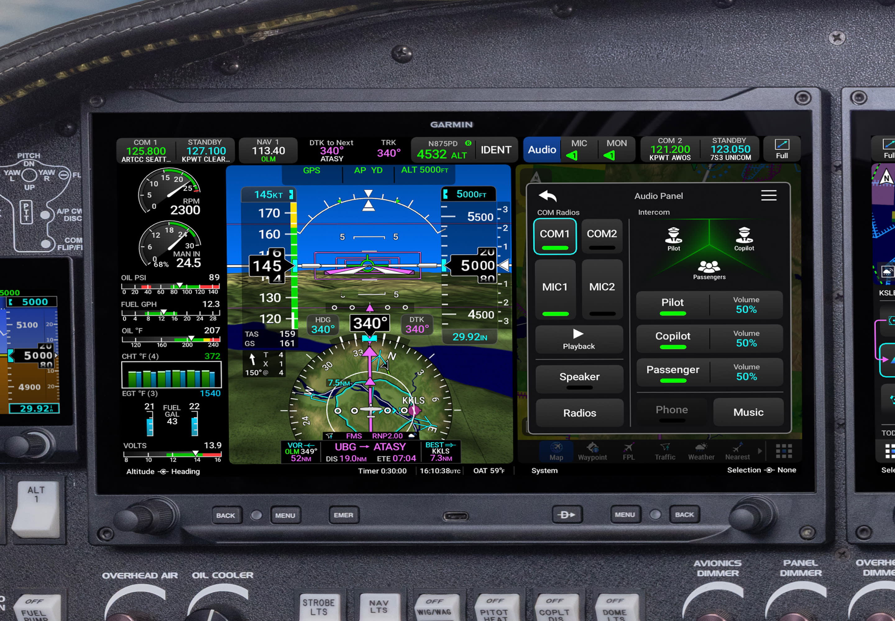 Garmin AXIS fully integrated flight display system